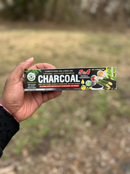 All Natural Charcoal Toothpaste