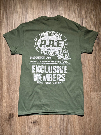 Military Green EXCLUSIVE MEMBERS Tee