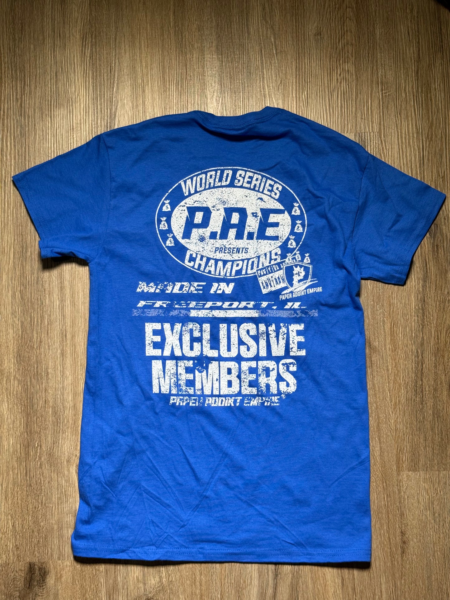 Royal Blue EXCLUSIVE MEMBERS Tee