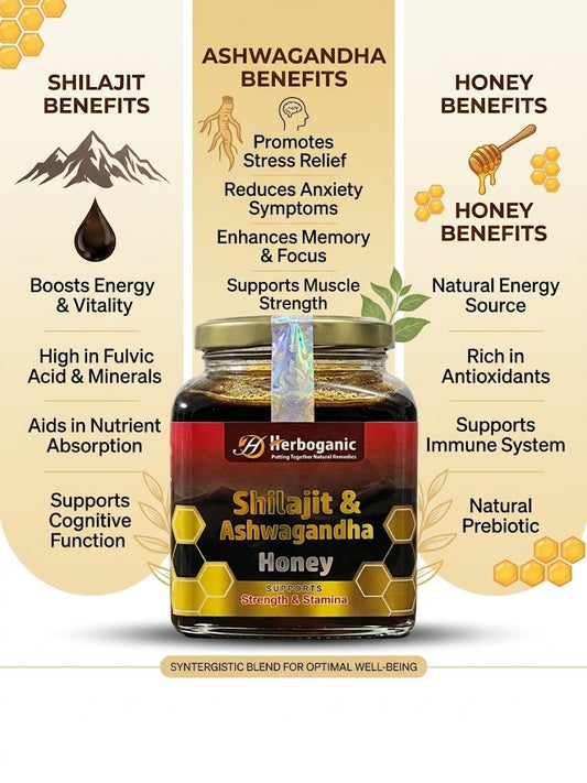 Shilijit & Ashwagandha Honey